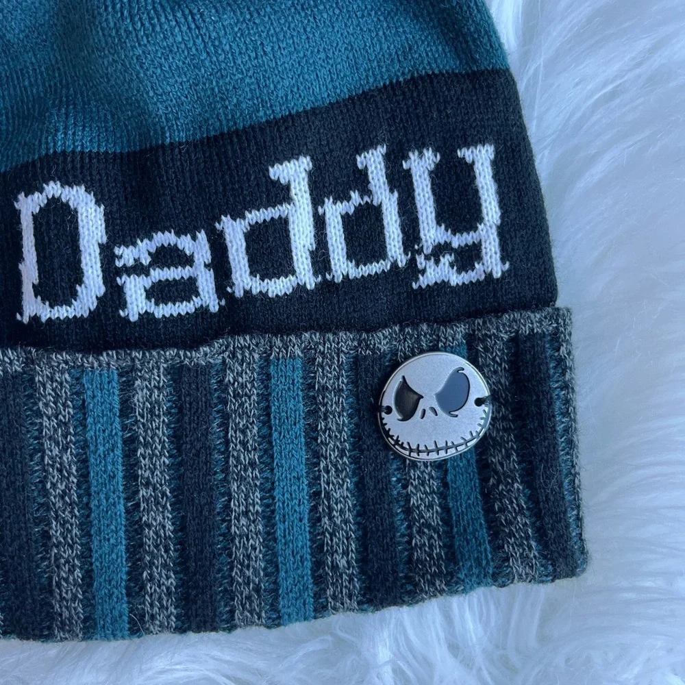 🆕 Disney Parks Nightmare Before Christmas Jack Bone Daddy Halloween Cap Hat